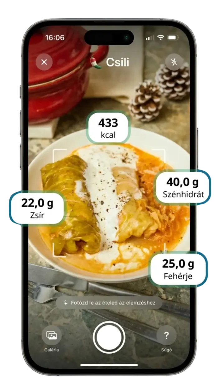 Csili app - Szöveges naplózás
